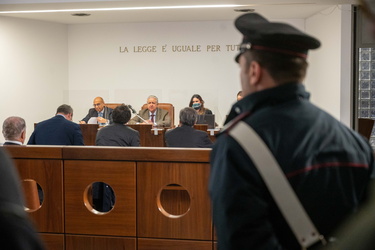 Genova, tribunale - udienza ineleggibilita sindaco Marco Bucci