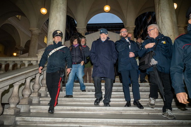 Genova, tribunale - udienza ineleggibilita sindaco Marco Bucci