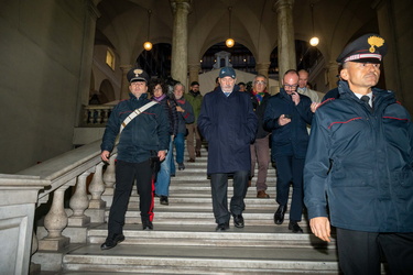 Genova, tribunale - udienza ineleggibilita sindaco Marco Bucci