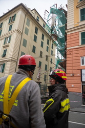 Genova, maltempo, forte vento