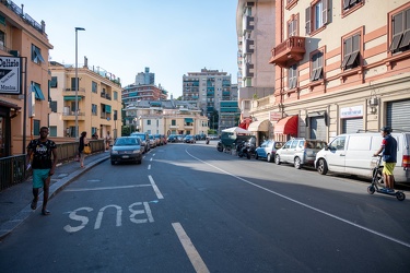 Genova, via Borgoratti