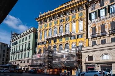 Genova, via Gramsci - palazzo su via del Campo 12, futuro hotel 