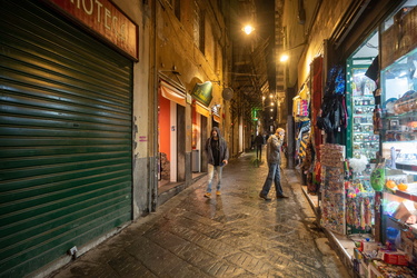 Genova, vicoli centro storico notte