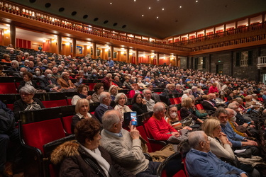 Genova, teatro Carlo Felice - evento 50 anni insieme
