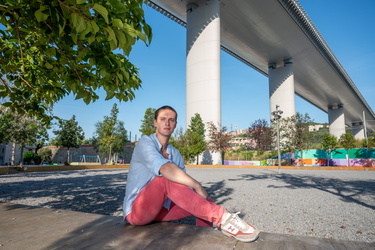 Genova, Jacopo Bellussi, primo ballerino di Hamburg Ballet, foto