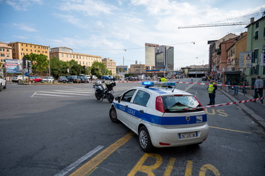 Genova, stazione Brignole - ritrovato ordigno seconda guerra mon