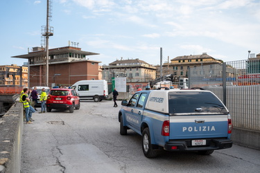 Genova, stazione Brignole - ritrovato ordigno seconda guerra mon