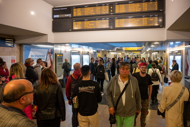 Genova, stazione Brignole - ritrovato ordigno seconda guerra mon