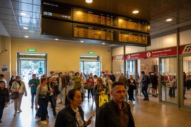 Genova, stazione Brignole - ritrovato ordigno seconda guerra mon