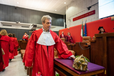 Genova, tribunale - inaugurazione anno giudiziario