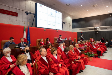 Genova, tribunale - inaugurazione anno giudiziario