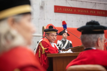 Genova, tribunale - inaugurazione anno giudiziario