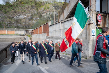 Genova, Campi - stabilimento ansaldo - celebrazioni 25 aprile co