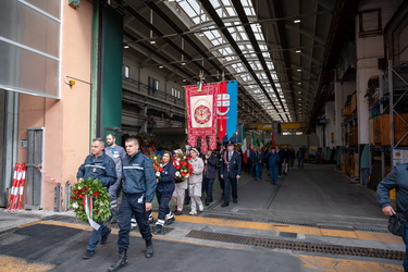 Genova, Campi - stabilimento ansaldo - celebrazioni 25 aprile co