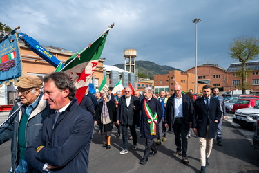 Genova, Campi - stabilimento ansaldo - celebrazioni 25 aprile co