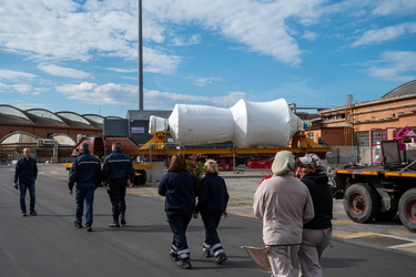 Genova, Campi - stabilimento ansaldo - celebrazioni 25 aprile co