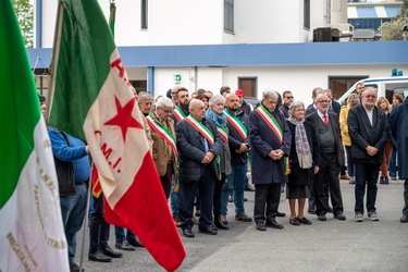 Genova, Campi - stabilimento ansaldo - celebrazioni 25 aprile co