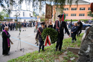 Genova, Campi - stabilimento ansaldo - celebrazioni 25 aprile co