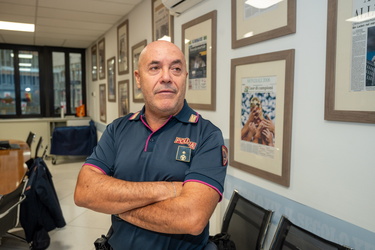 Genova, redazione Secolo XIX - incontro con artificieri polizia