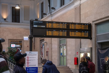 Genova, stazione Principe - secondo weekend con autobus sostitut