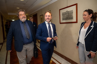 Genova, regione liguria - conferenza stampa Alessandro Piana