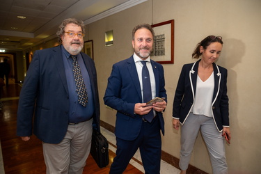 Genova, regione liguria - conferenza stampa Alessandro Piana
