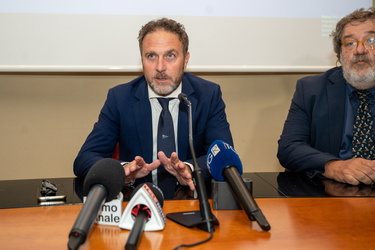 Genova, regione liguria - conferenza stampa Alessandro Piana