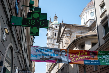 Genova, agosto - alte temperature, caldo estivo