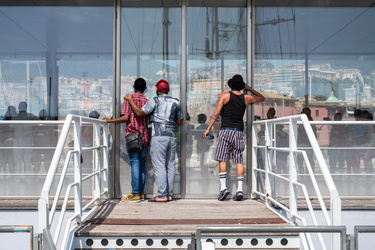 Genova, agosto - alte temperature, caldo estivo