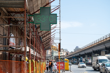 Genova, agosto - alte temperature, caldo estivo