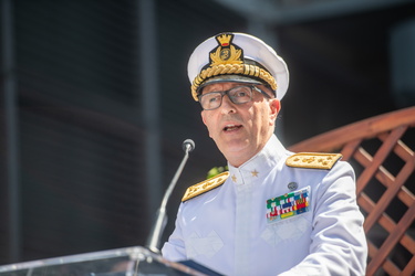 Genova, Cambio della guardia in Capitaneria di porto