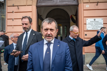 Genova, il sottosegretario Delmastro in visita al carcere di Mar