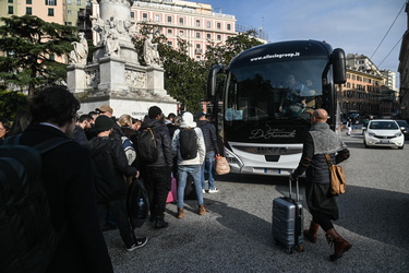 lavori tratta Voltri Cogoleto bus sostitutivi 19022023-22