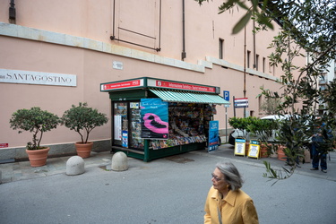 Genova, edicola di piazza Sarzano - Michele Piantolini