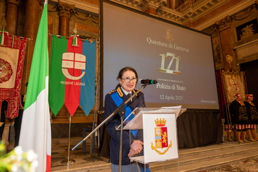 Genova, palazzo ducale - festa della polizia, 171 anniversario