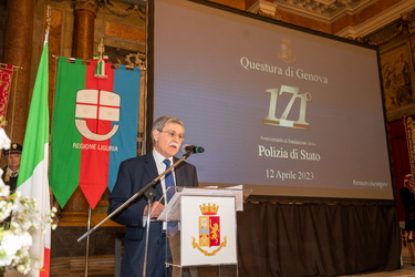 Genova, palazzo ducale - festa della polizia, 171 anniversario