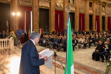 Genova, palazzo ducale - festa della polizia, 171 anniversario