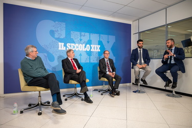 Genova, redazione secolo xix - forum sul tema del porto con Bucc