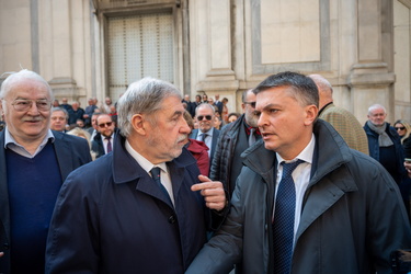 Genova, chiesa di Santa Zita - funerale Bornacin