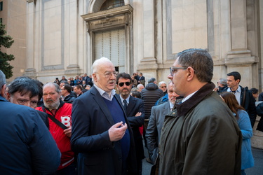 Genova, chiesa di Santa Zita - funerale Bornacin