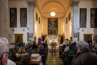 Genova, chiesa San Benedetto al porto - funerale di Donata Bonom
