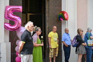 Genova, Pegli, chiesa Immacolata - funerale bambina 5 anni tragi