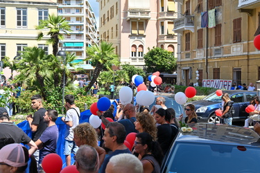 Genova, Pegli, chiesa Immacolata - funerale bambina 5 anni tragi