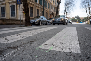 Genova, corso Magenta - luogo incidente in cui ha perso la vita 