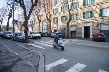 Genova, corso Magenta - luogo incidente in cui ha perso la vita 