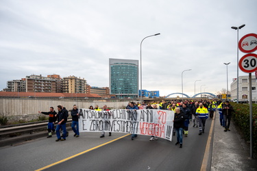 Genova, Campi - manifestazione lavoratori Ansaldo Energia