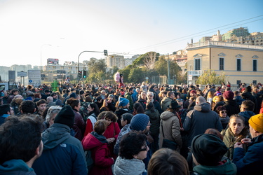 Genova, manifestazione contro lo sgombero del centro sociale Zap