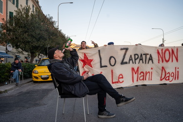 Genova, manifestazione contro lo sgombero del centro sociale Zap