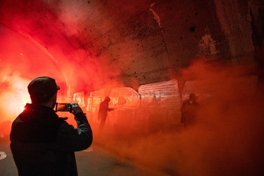 Genova, manifestazione contro lo sgombero del centro sociale Zap