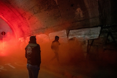 Genova, manifestazione contro lo sgombero del centro sociale Zap